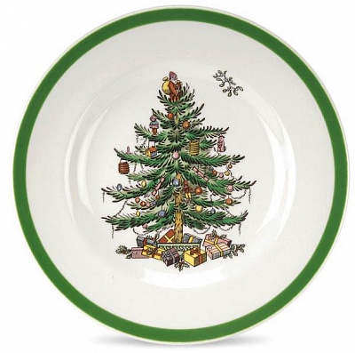 тарелка главная 27 см "Рождественская ель"