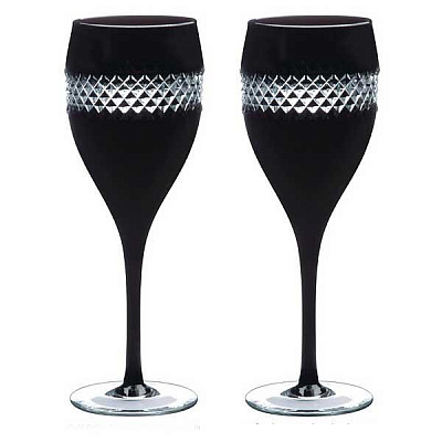 набор из двух хрустальных бокалов для красного вина 