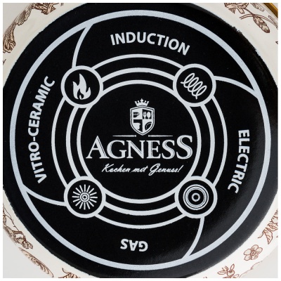 Ковш эмалированный 0.9 л Agness