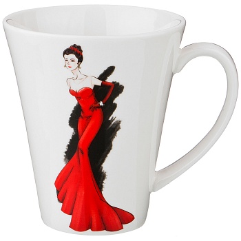 Кружка 440 мл "FASHION QUEEN" 