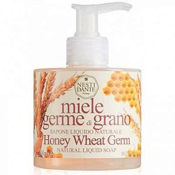 Натуральное жидкое мыло ORGANIC Liquid Soup Honey Wheat Germ  Мёд и Зародышы Пшеницы 300мл