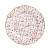 тарелка закусочная Винтаж, 20 см "Rose Confetti" 