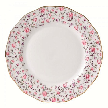 тарелка обеденная Винтаж, 27 см "Rose Confetti"