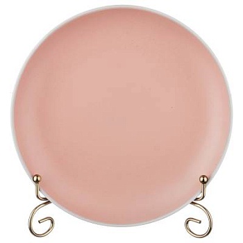 Тарелка постановочная PANDORA PINK 27 см